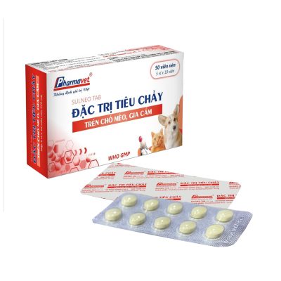 ĐẶC TRỊ TIÊU CHẢY TRÊN CHÓ MÈO, GIA CẦM